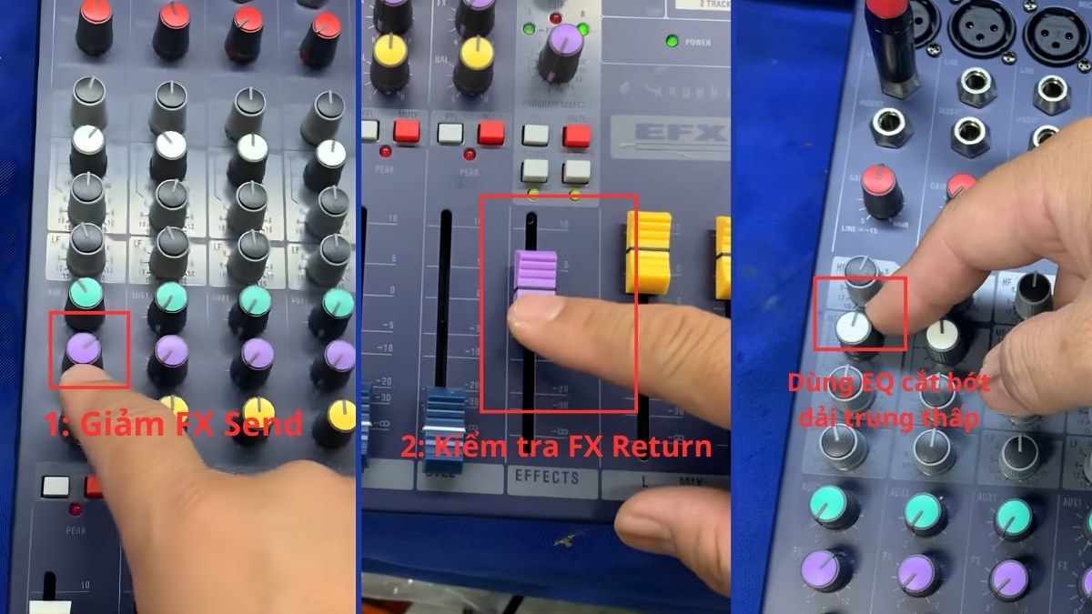 cách sửa micro bị vang