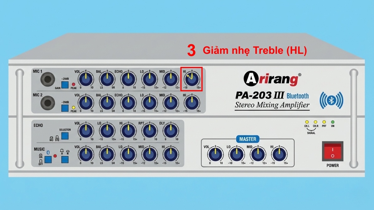 chỉnh micro không hút tiếng