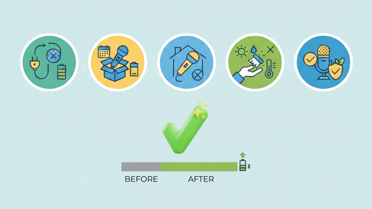 pin micro không dây