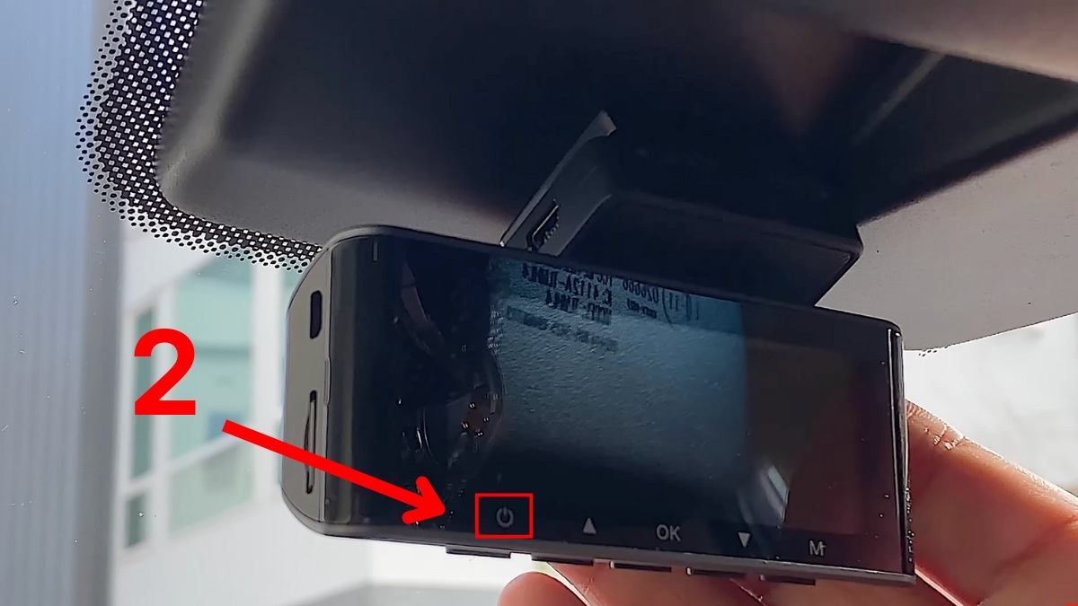 cách mở camera hành trình