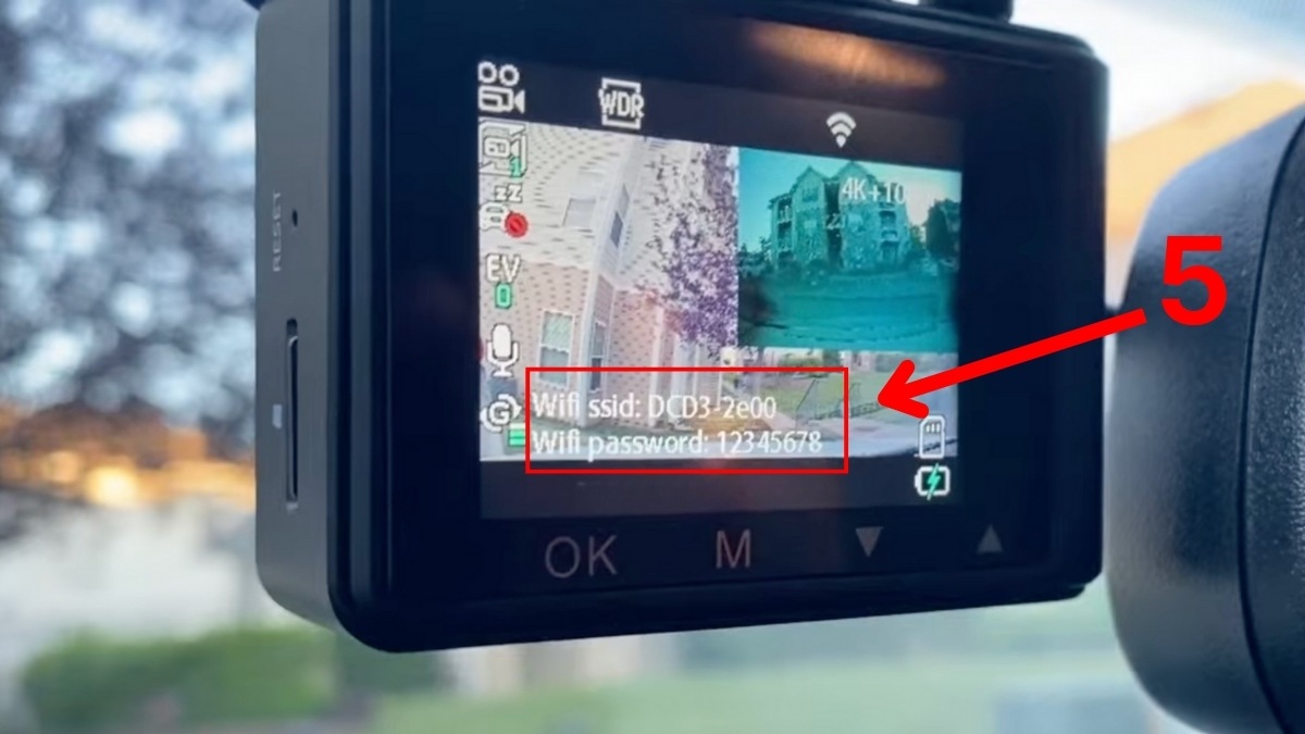 cách mở camera hành trình