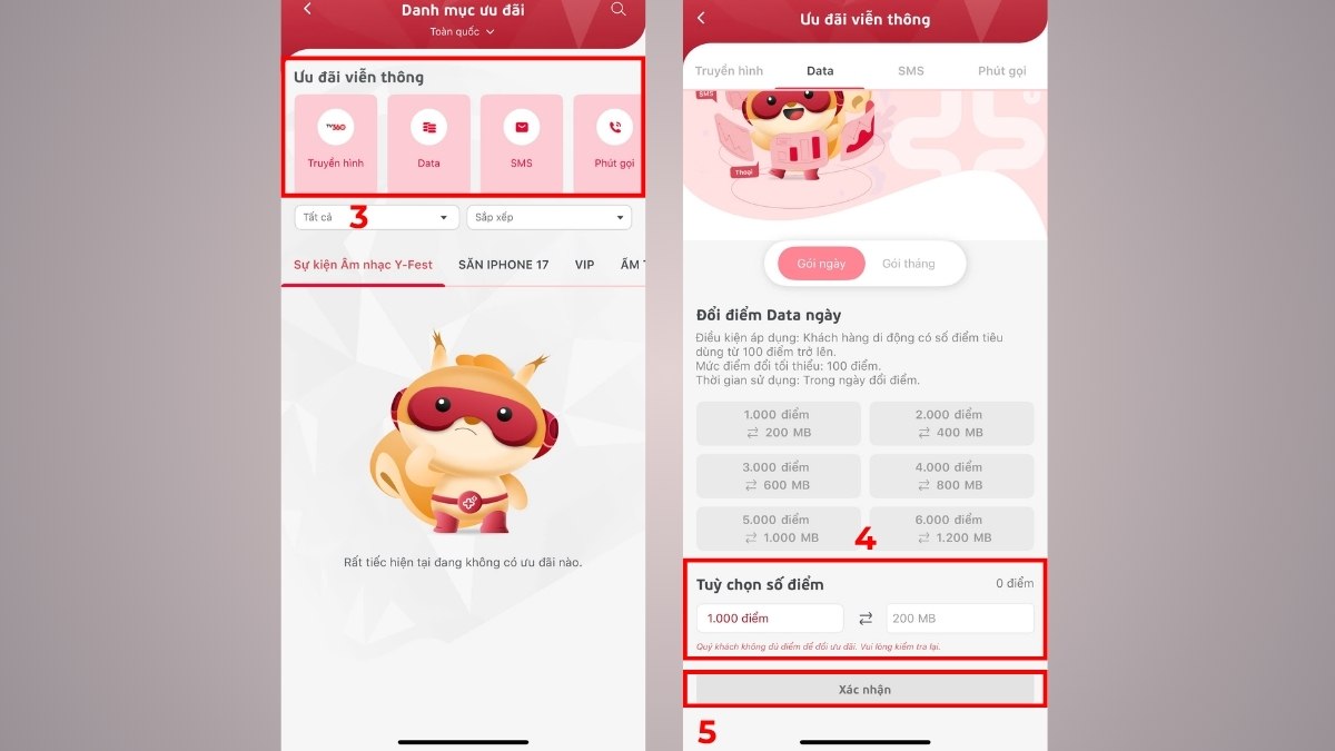 cách nhận 10.000 điểm viettel++