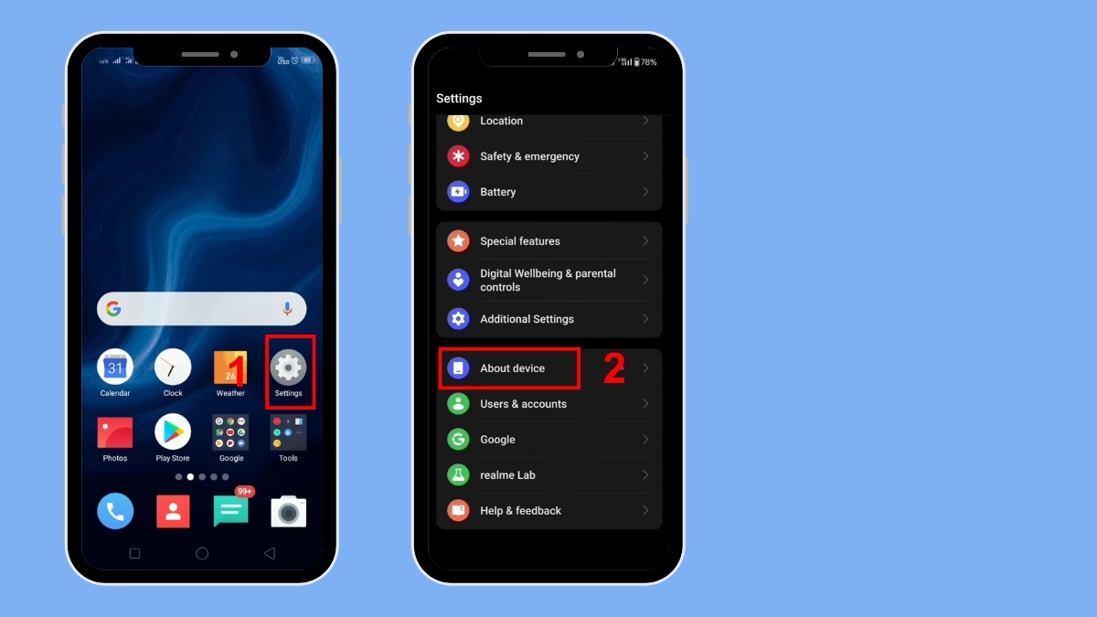 cập nhật hệ điều hành realme UI gây lỗi SMS