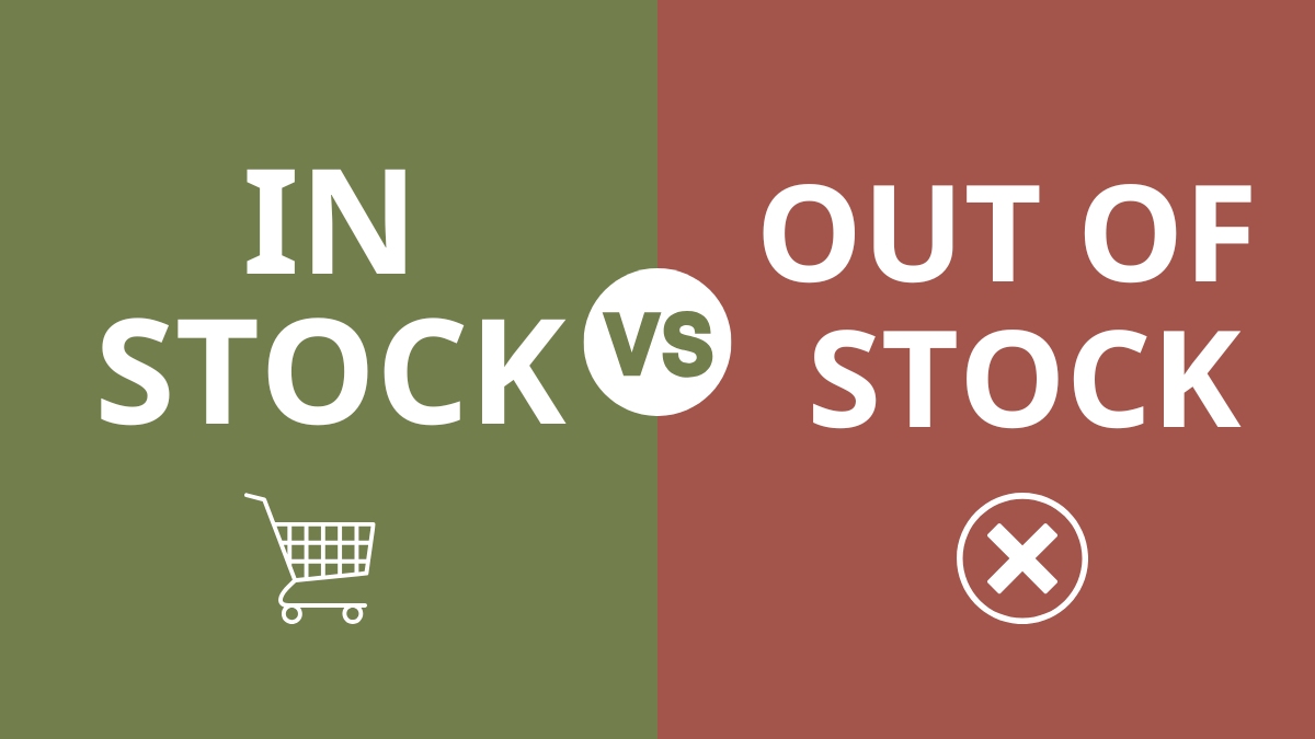 so sánh in stock và out of stock