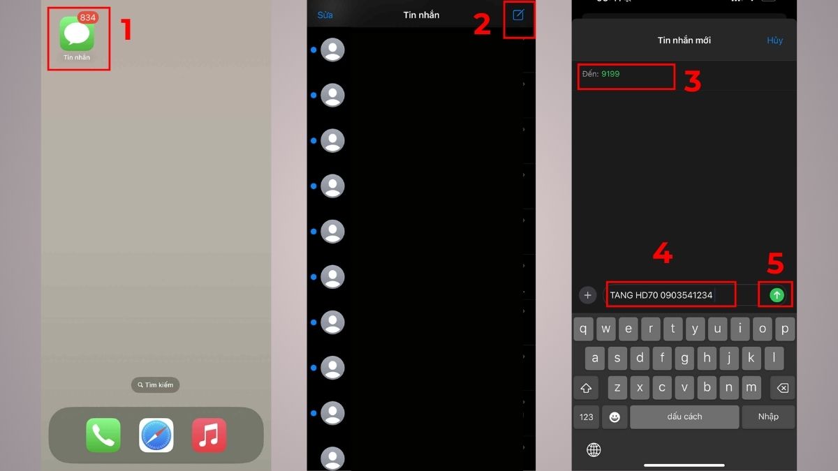 cách tặng gói cước 4g mobifone cho thuê bao khác