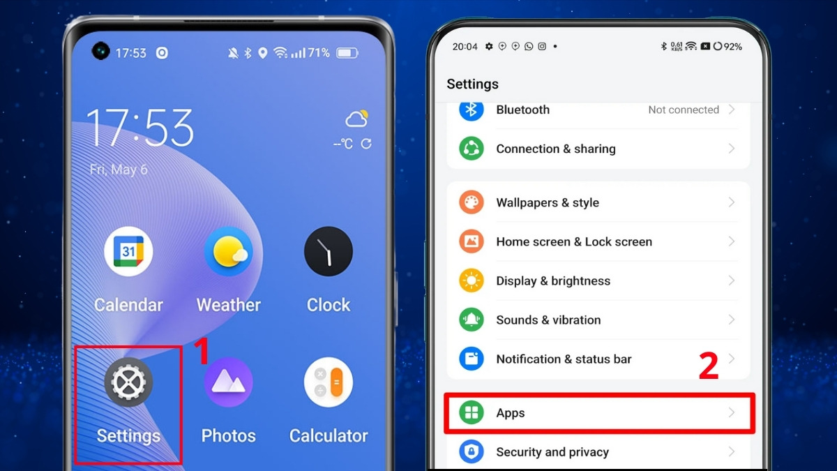 tắt lockscreen magazine realme