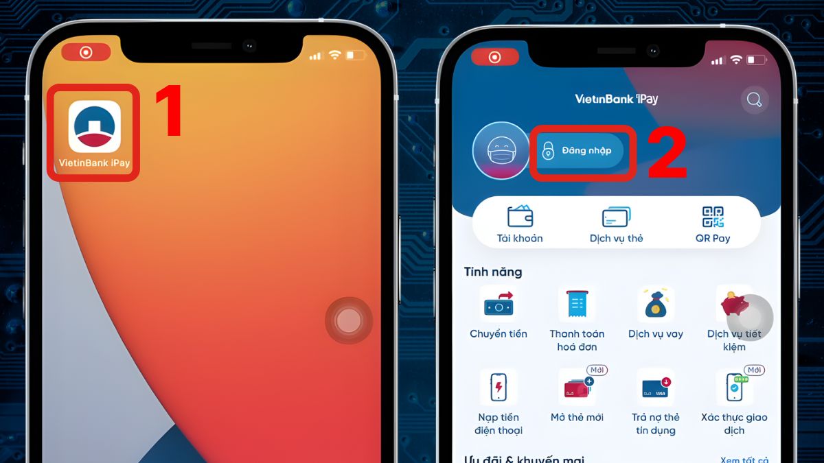tên đăng nhập Vietinbank