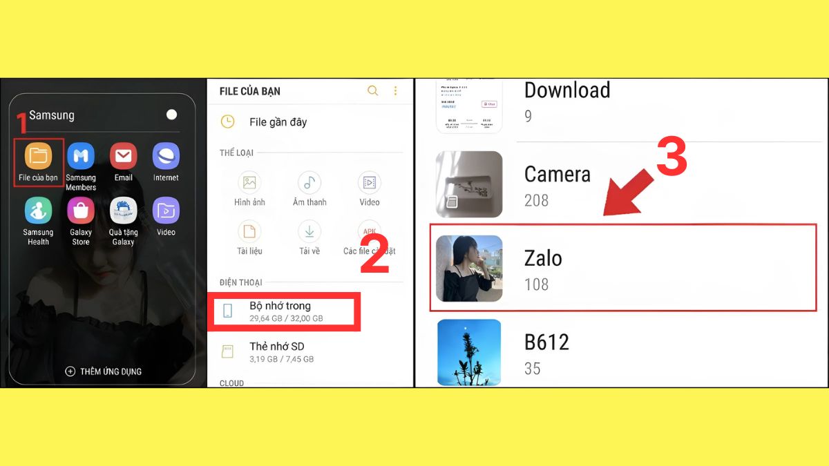 tìm file tải về từ Zalo lưu ở đâu