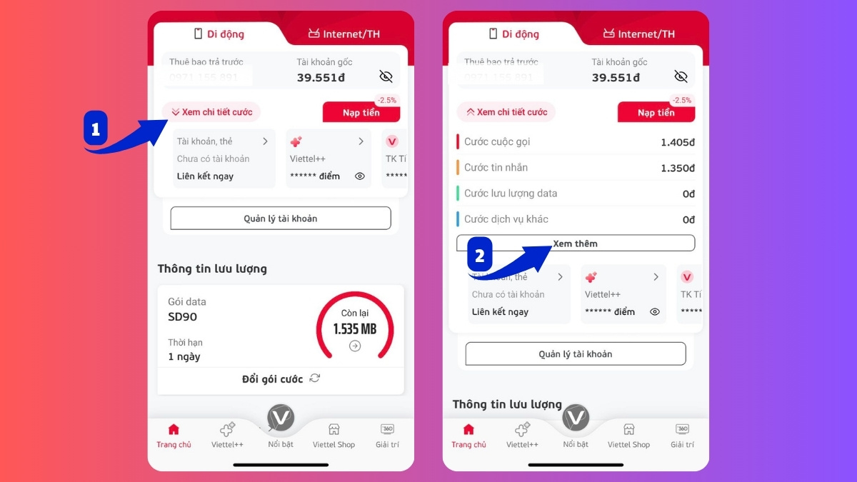 tra cứu lịch sử cuộc gọi đến viettel