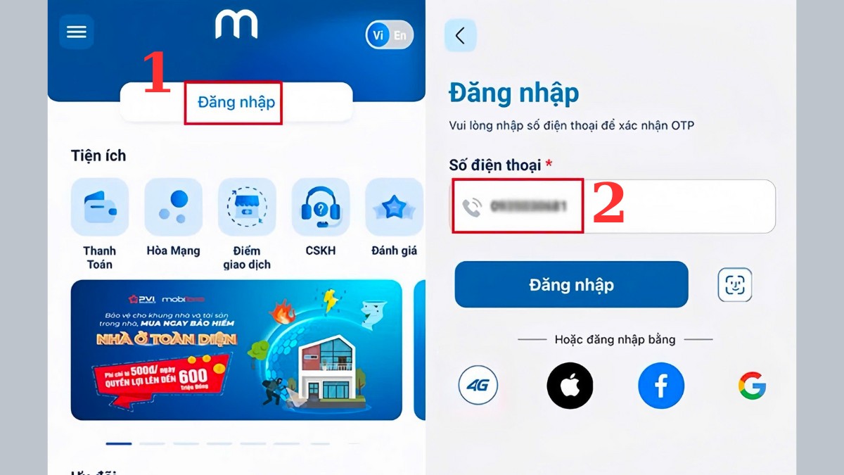 tra cứu lịch sử cuộc gọi mobifone trên app