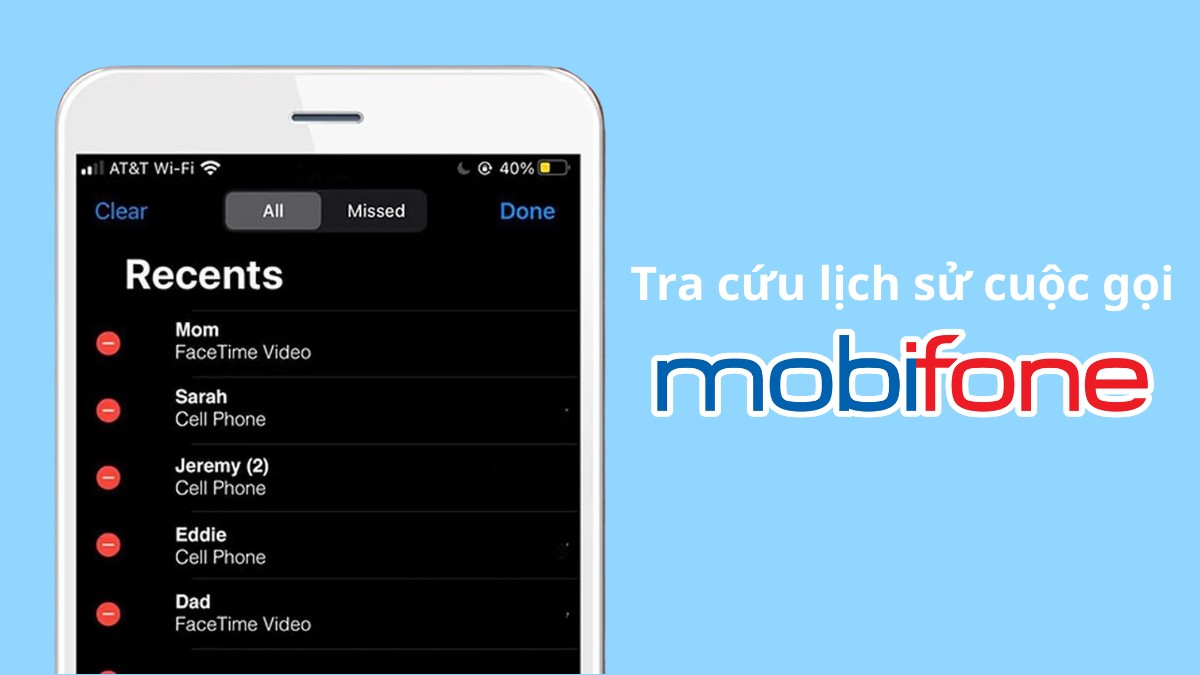 Tổng hợp 4 cách tra cứu lịch sử cuộc gọi MobiFone chính xác nhất