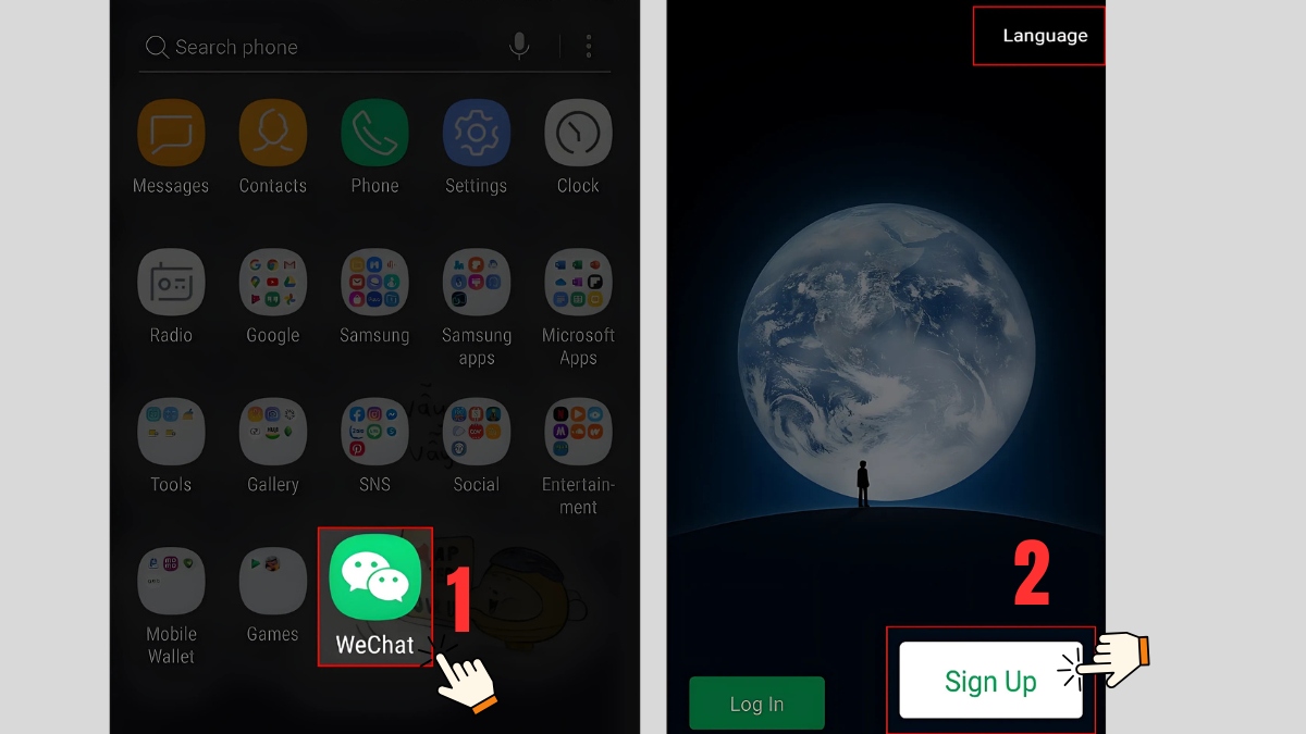 tạo Wechat ID