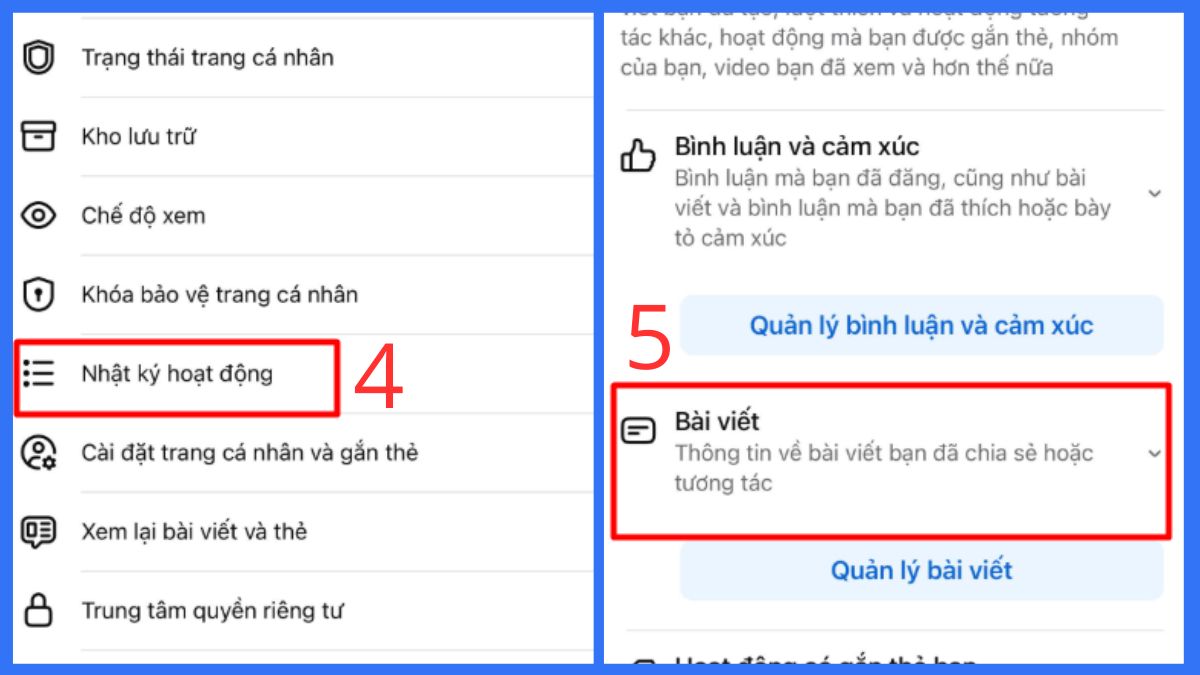 xem lại video đã xem trên facebook trên điện thoại