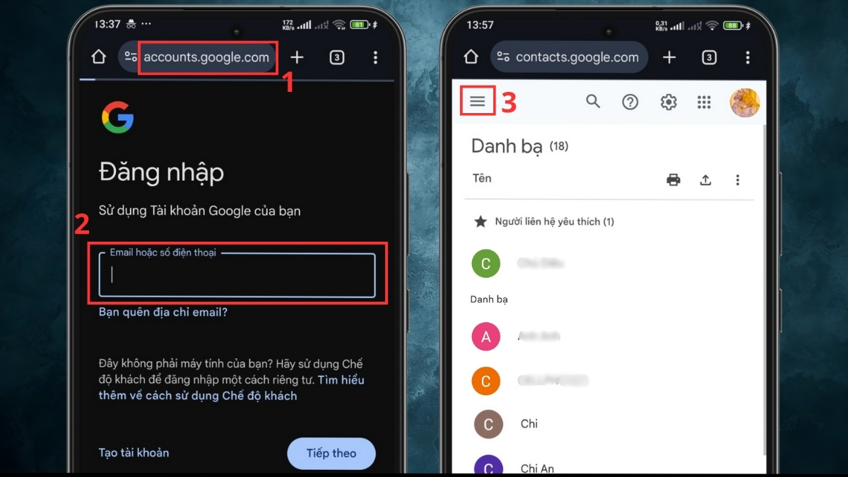 cách xóa danh bạ trùng lặp trên máy realme