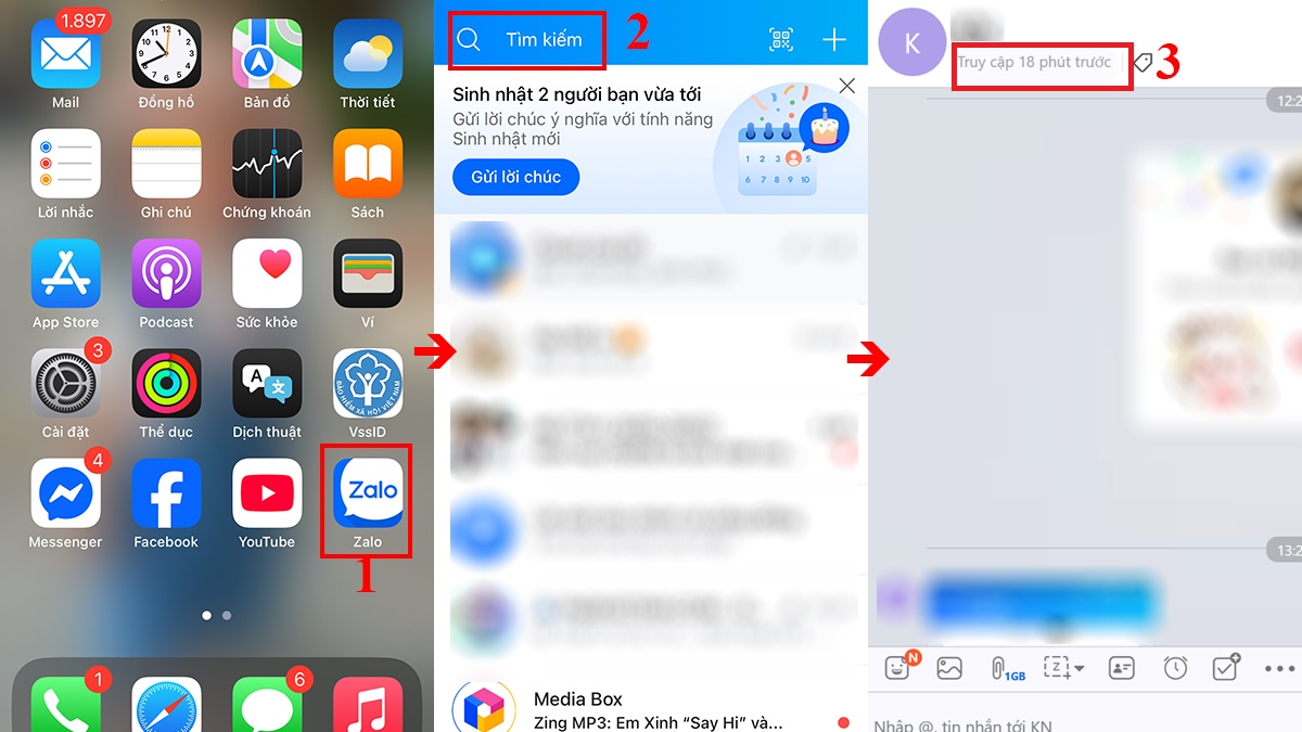 trạng thái người nhận cuộc gọi zalo