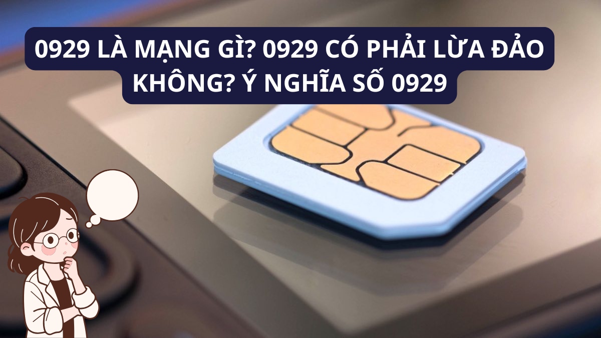0929 là mạng gì? 0929 có phải lừa đảo không? Ý nghĩa số 0929