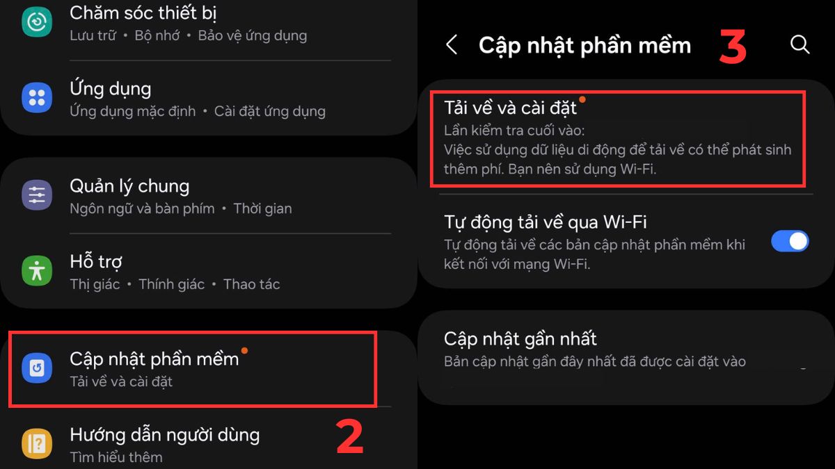 Cách cập nhật phần mềm hệ điều hành android oreo, hình ảnh giao diện tải về và cài đặt.