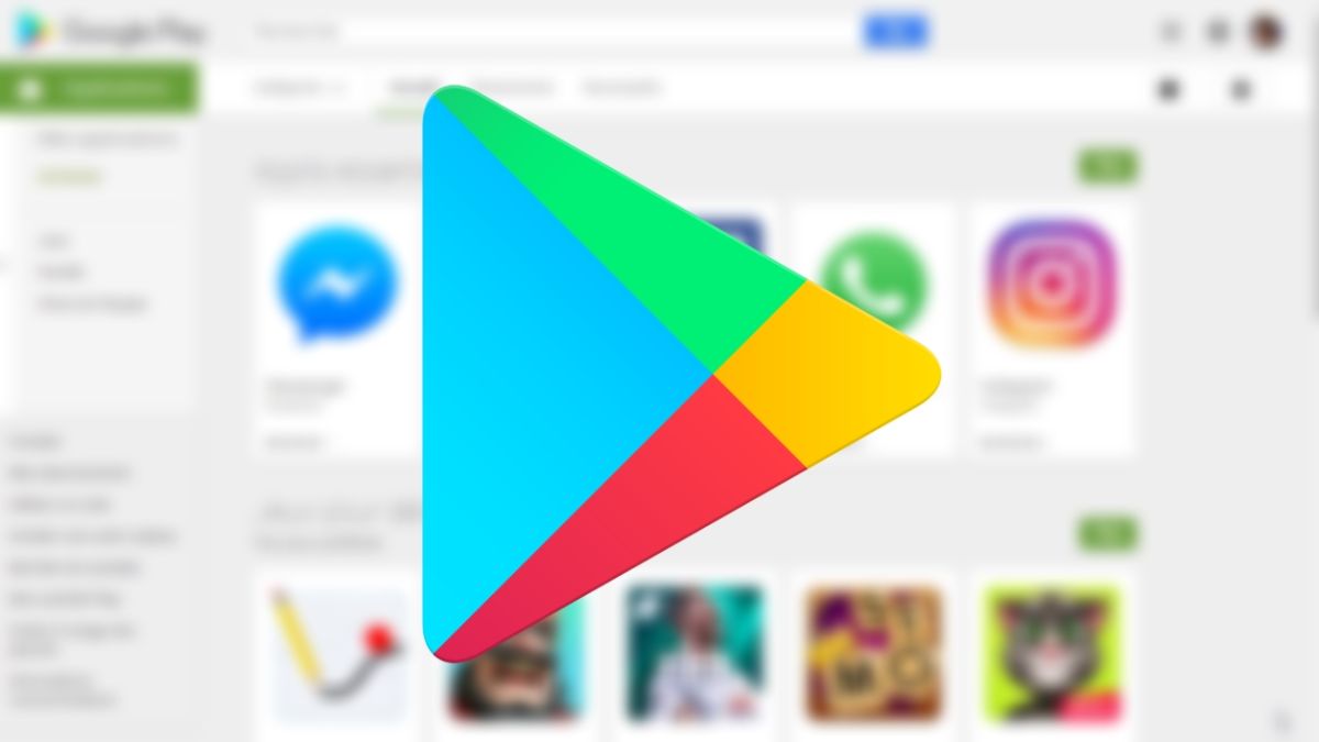 Giao diện Google Play Store để thực hiện cách đăng xuất tài khoản ch play qua ứng dụng thứ 3