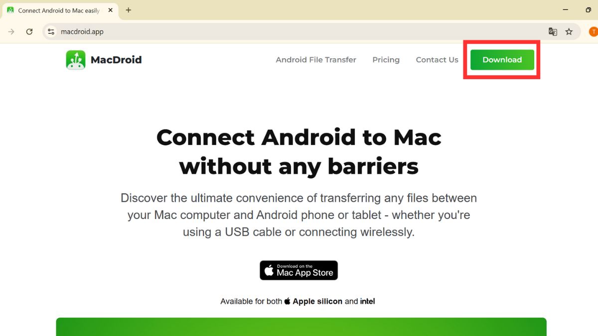 Hướng dẫn tải MacDroid, một cách kết nối điện thoại Android với MacBook chuyên nghiệp.