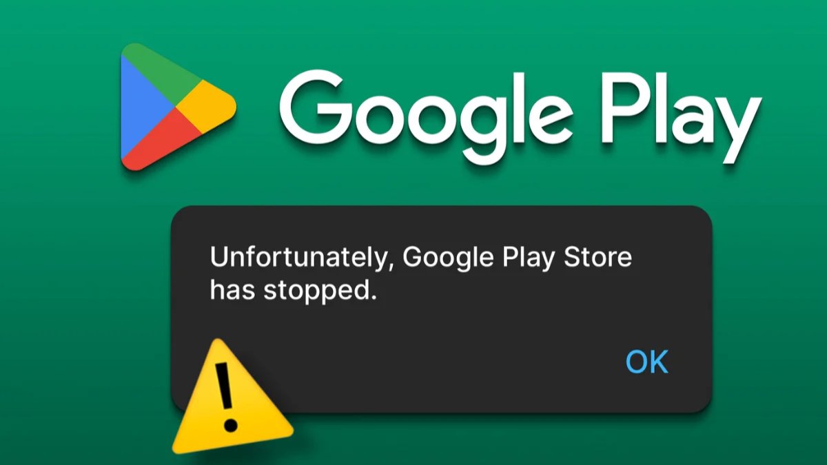 Google Play bị lỗi đã dừng hoạt động, cảnh báo lỗi phương thức thanh toán bị từ chối ch play