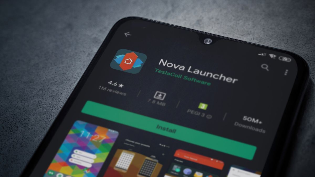 Cài đặt Nova Launcher - app trang trí màn hình điện thoại Android có khả năng tùy biến cao.