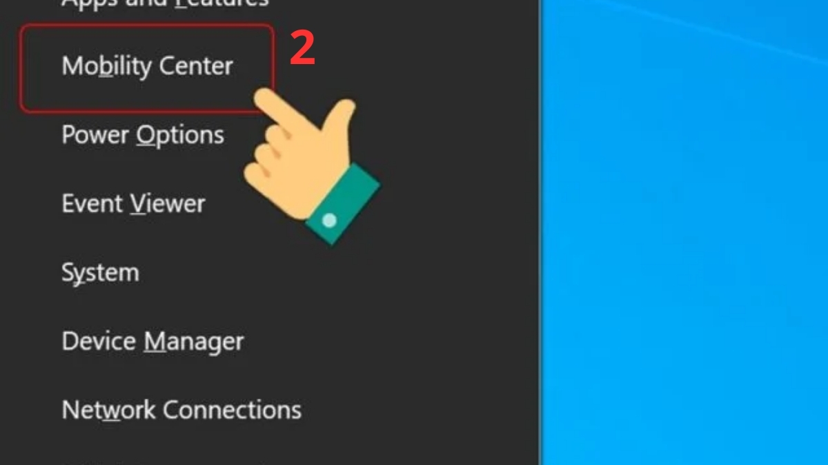 Truy cập Mobility Center để thay thế phím Fn trên bàn phím ở đâu trên Windows.