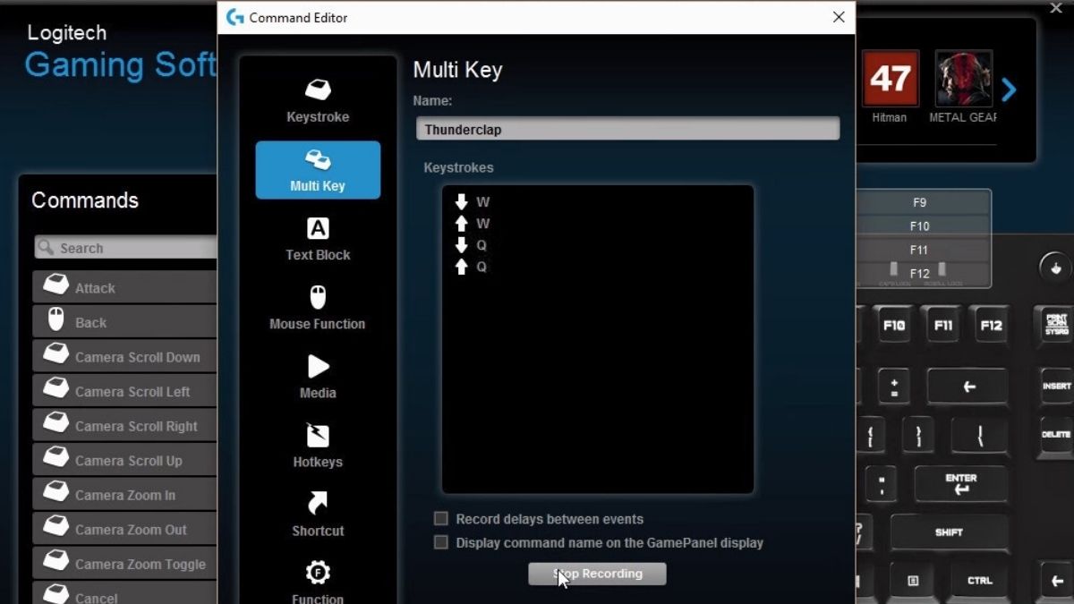 Sử dụng phần mềm chuyên dụng để cài đặt bàn phím máy tính cơ và gán macro.