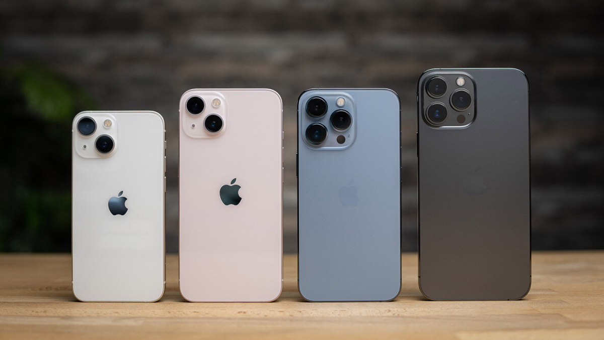 So sánh iphone 13 series chi tiết qua kích thước của các dòng iphone 13.