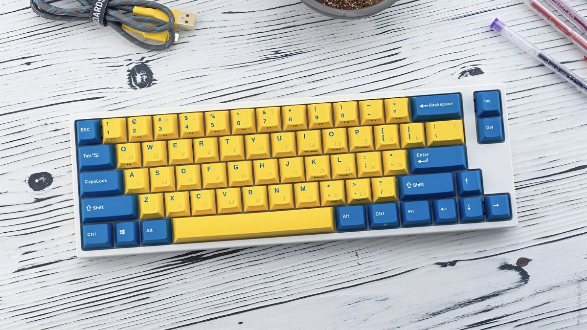 Sơ đồ phân loại các phím trên bàn phím máy tính theo từng khu vực chức năng.