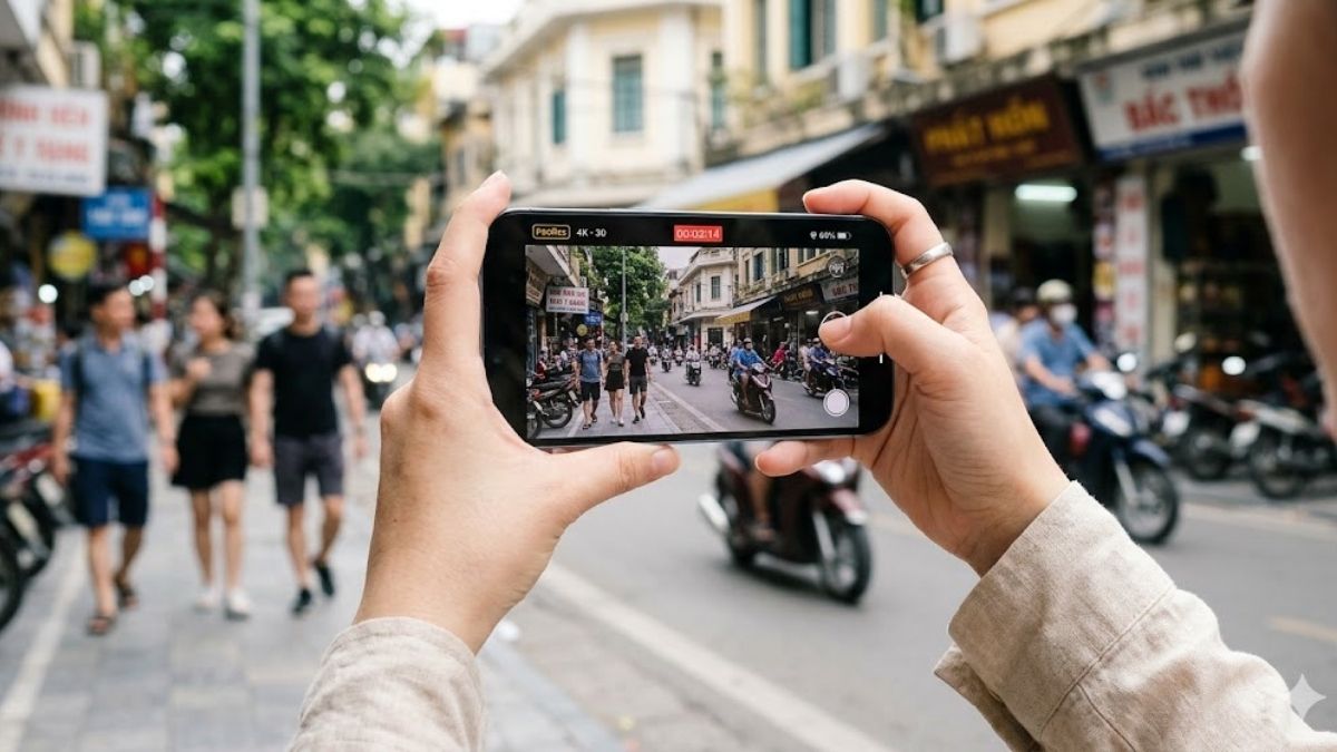 Quay phim ProRes 4K sắc nét là một trong các tính năng mới của iphone 13 pro max