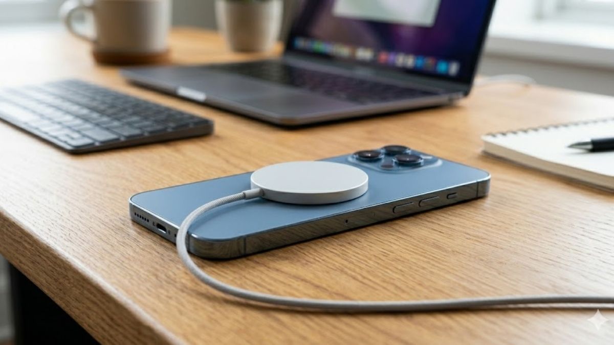 Sạc MagSafe tiện lợi giải đáp thắc mắc iphone 13 pro max có tính năng gì