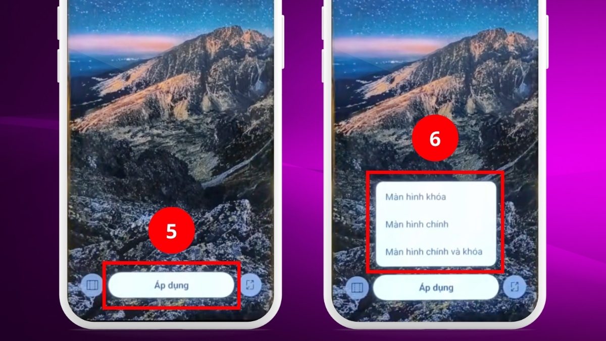 Áp dụng video làm hình nền chính và màn hình khóa cho điện thoại Oppo.