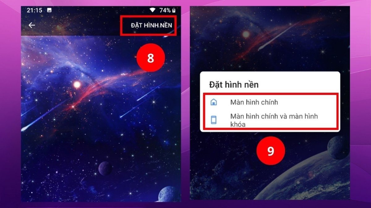 Thiết lập cuối cùng để video hiển thị sống động trên điện thoại Android.