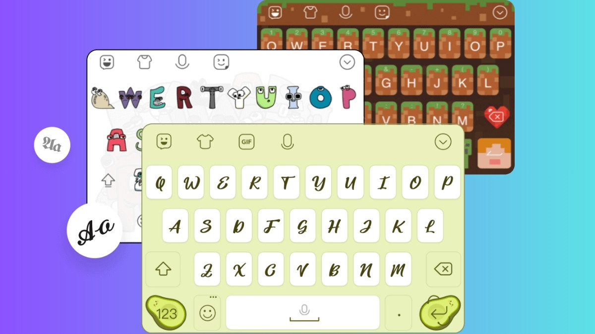 Mẫu theme Facemoji cực đẹp theo cách đổi màu bàn phím điện thoại cá tính.