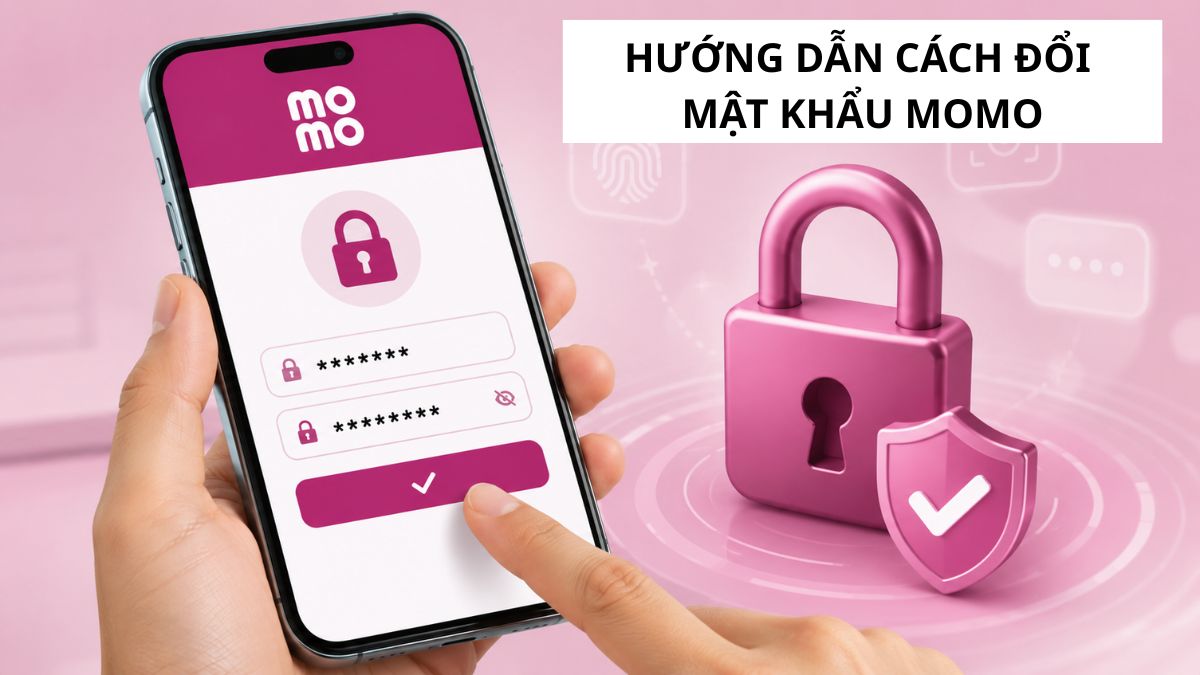 Hướng dẫn cách đổi mật khẩu MoMo an toàn, dễ dàng 