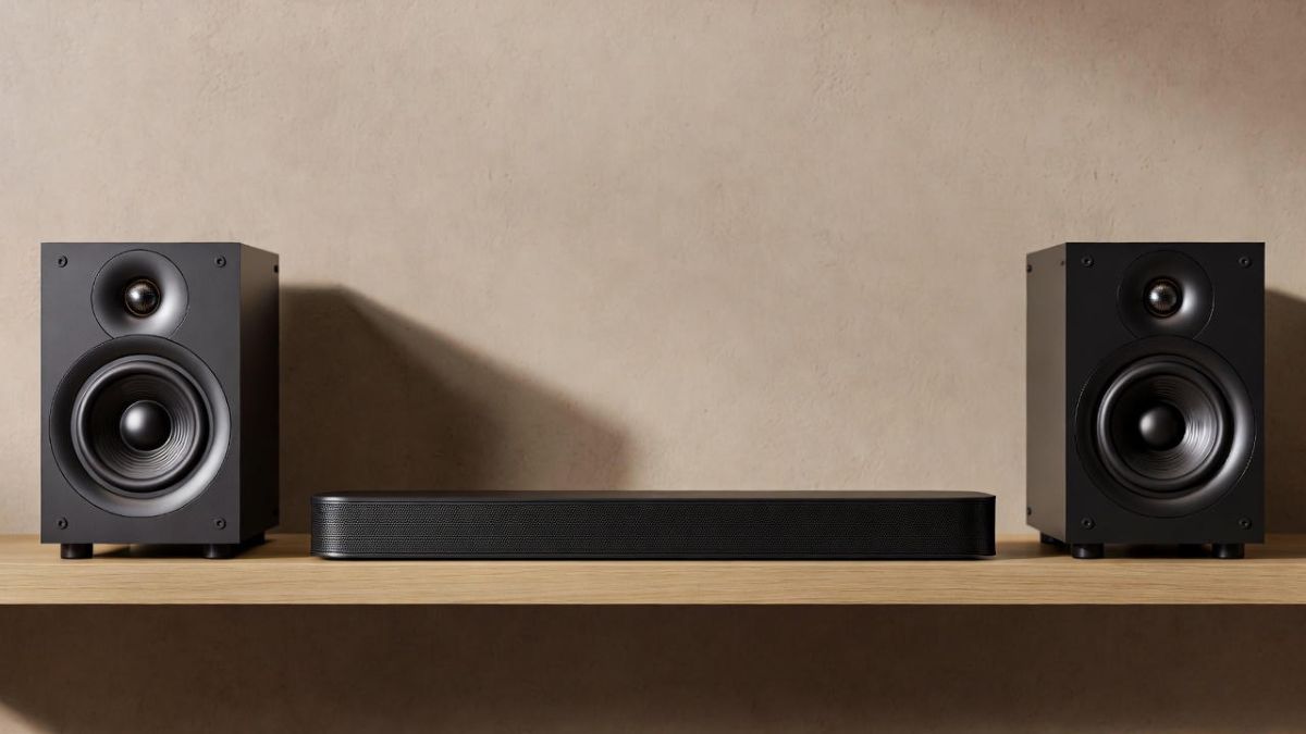 Cách bố trí loa sub nghe hay đối với dòng loa sub rời không dây đi kèm hệ thống soundbar.