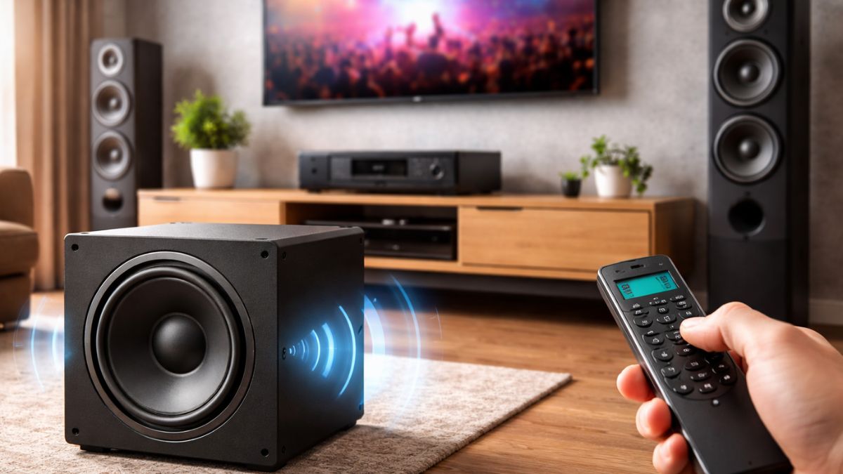 Mẹo tinh chỉnh thông số kỹ thuật sau khi hoàn tất việc bố trí loa sub trong phòng.