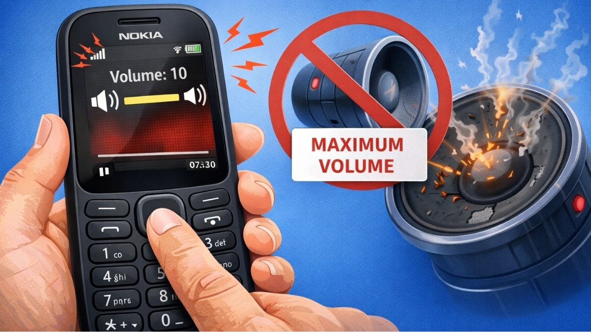 Lưu ý khi thực hiện cách chỉnh âm lượng nokia để bảo vệ tuổi thọ loa máy.