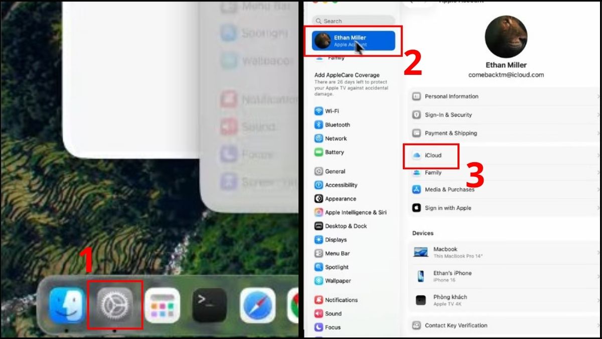 Cấu hình iCloud trên MacBook để nhận các bản ghi âm bằng Apple Watch tự động và nhanh chóng.