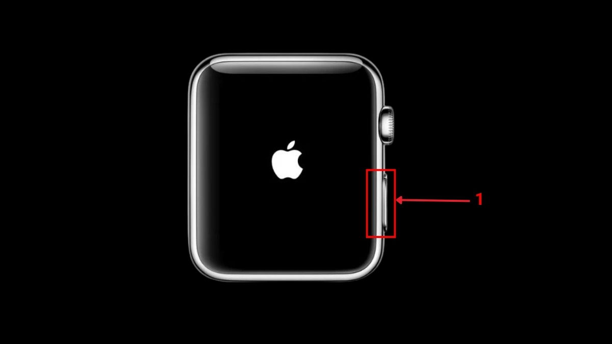 Khởi động thiết bị để bắt đầu cách kết nối apple watch với android thông qua iPhone.
