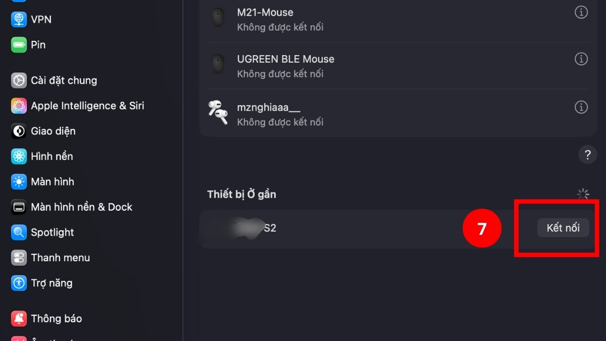 Nhấn kết nối để hoàn tất cách kết nối bàn phím bluetooth Logitech với laptop Apple.