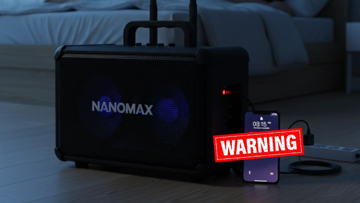 Đặt loa nơi khô thoáng để duy trì cách kết nối loa Nanomax với điện thoại ổn định.