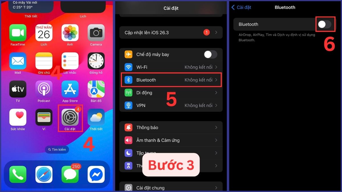 Kích hoạt Bluetooth để tìm kiếm thiết bị trong cách kết nối loa Nanomax với điện thoại.