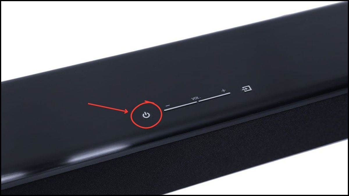 cách kết nối loa thanh samsung với điện thoại bằng dây tắt nguồn loa trước khi cắm dây