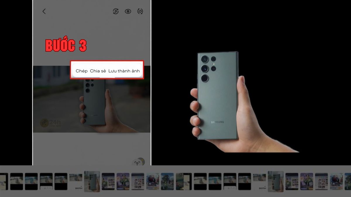 Thao tác tách nền thông minh là cách làm sticker bằng ảnh trên android cực dễ.