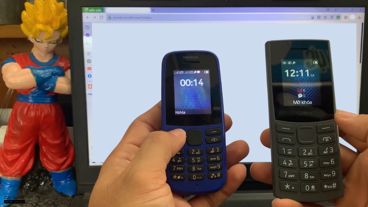 Kiểm tra thao tác bấm phím khi không thực hiện được cách mở khóa bàn phím.