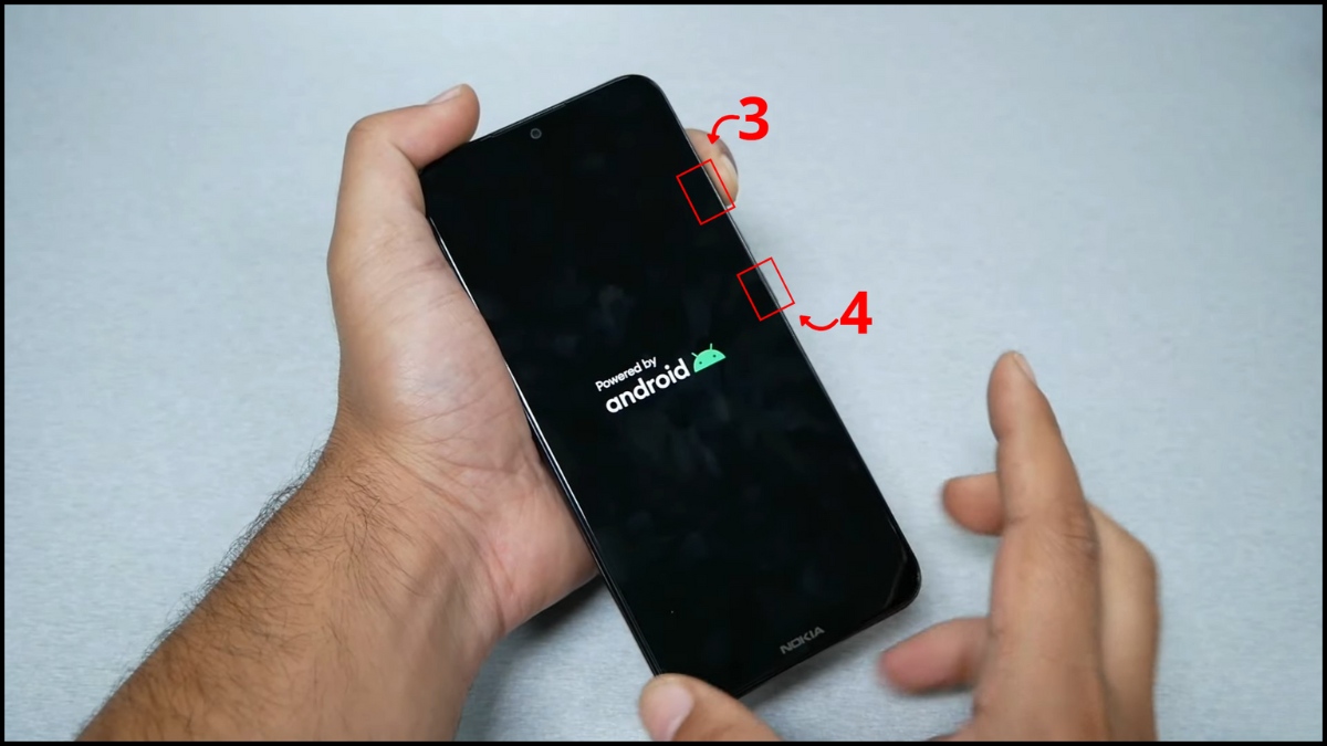Nhấn giữ tổ hợp phím để truy cập chế độ khôi phục cài đặt gốc nokia.