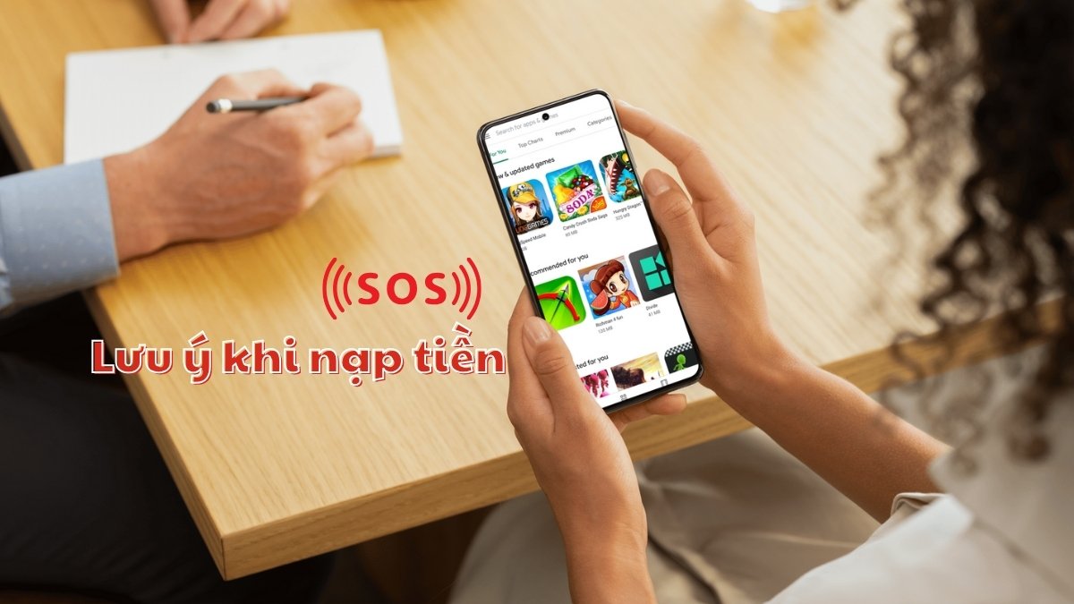 Hình ảnh minh họa các lưu ý quan trọng khi nạp tiền vào CH Play để đảm bảo giao dịch an toàn và thành công