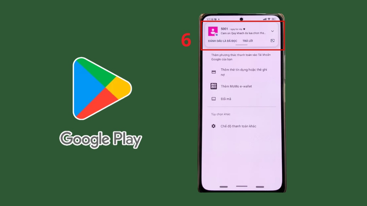 Hộp thoại xác minh tài khoản qua SMS, bước hoàn tất cách nạp tiền vào ch play bằng SIM điện thoại