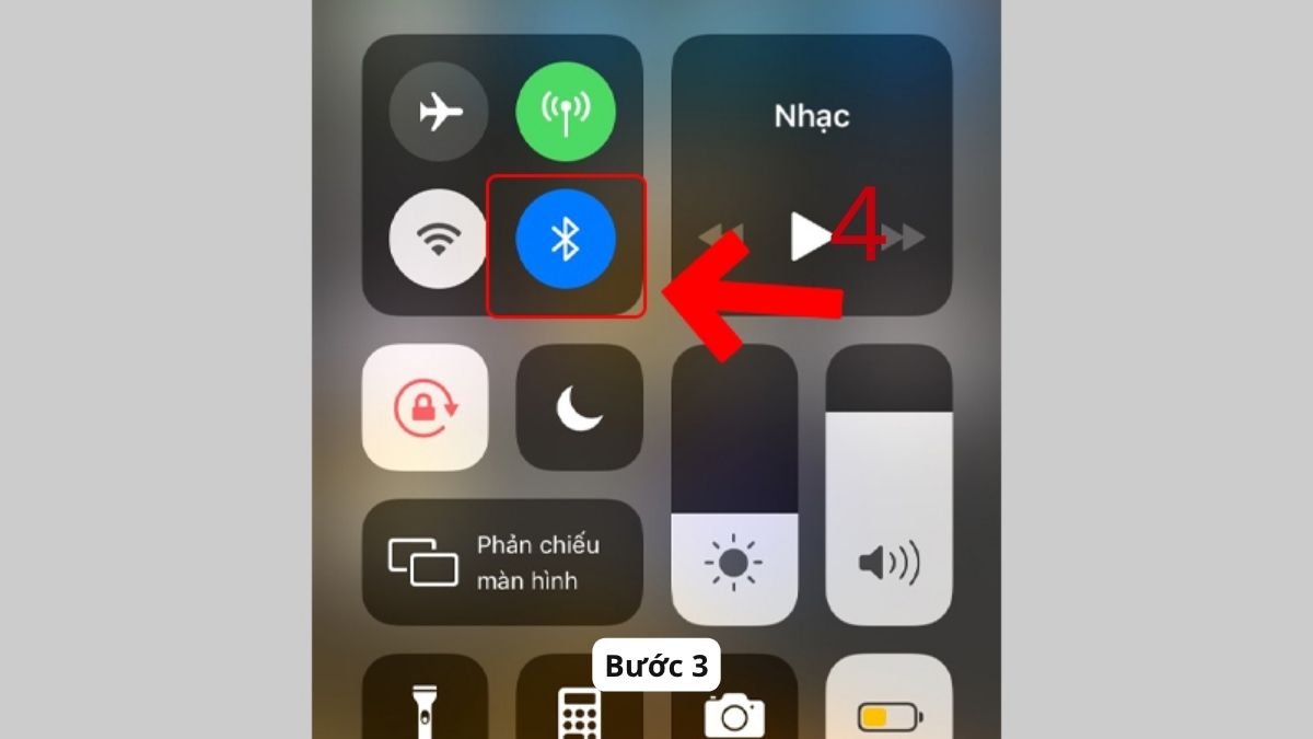 Bật tắt nhanh điểm truy cập bằng cách phát wifi trên iphone 13 pro max.